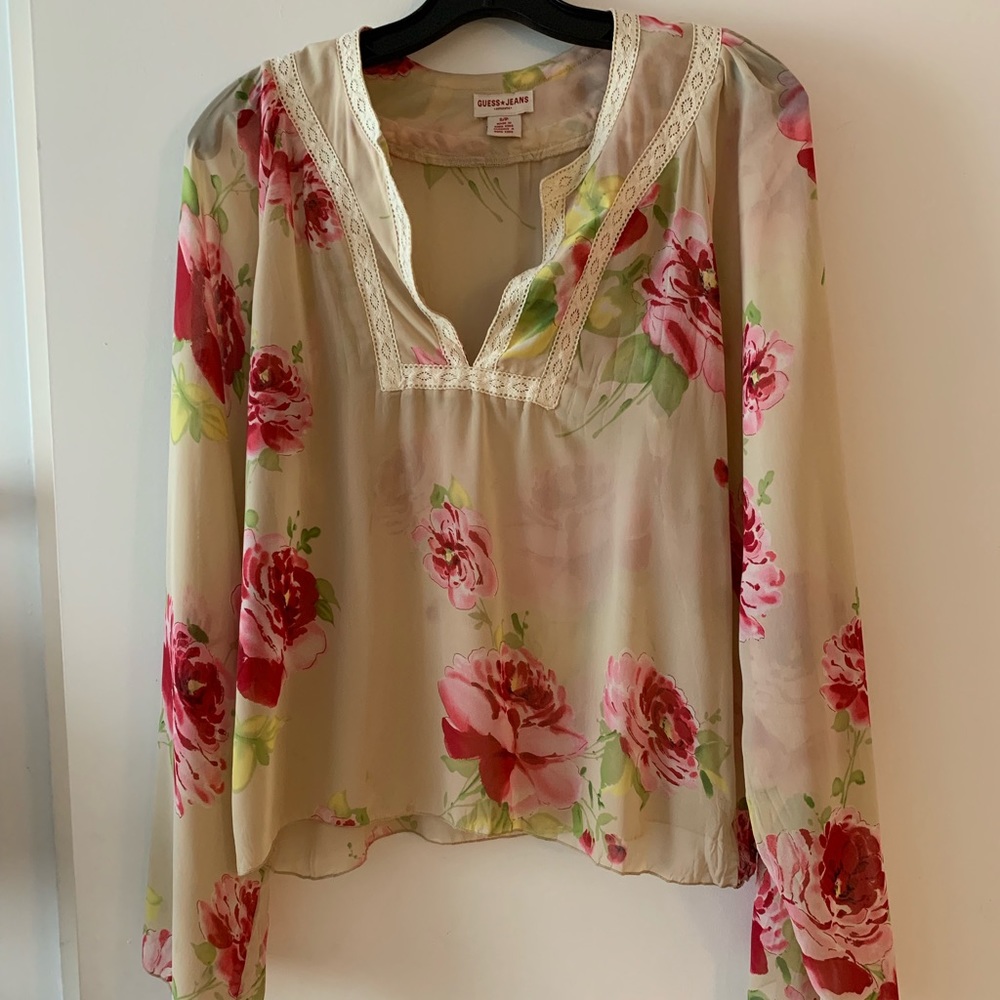 Beautiful and romantic boho blouse